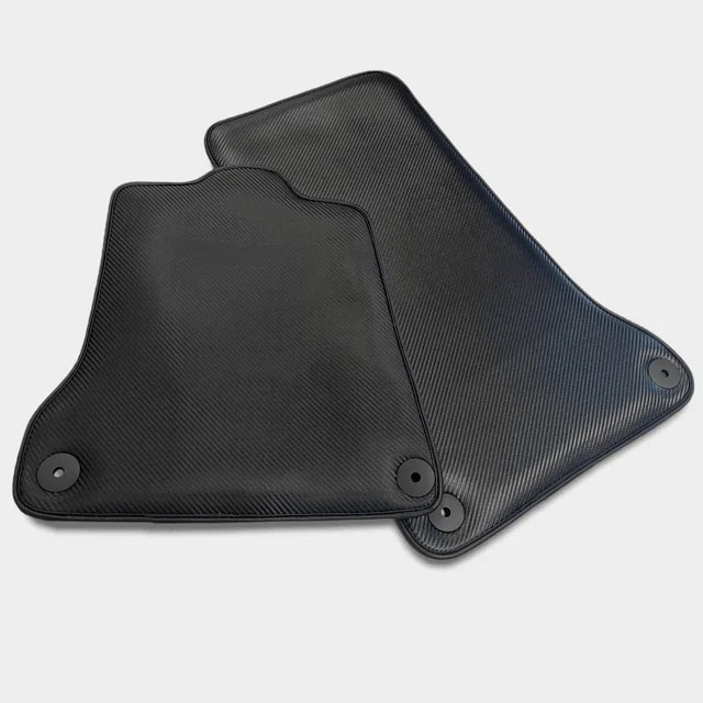 Premium tailored black carpet floor mats for McLaren MP4-12C