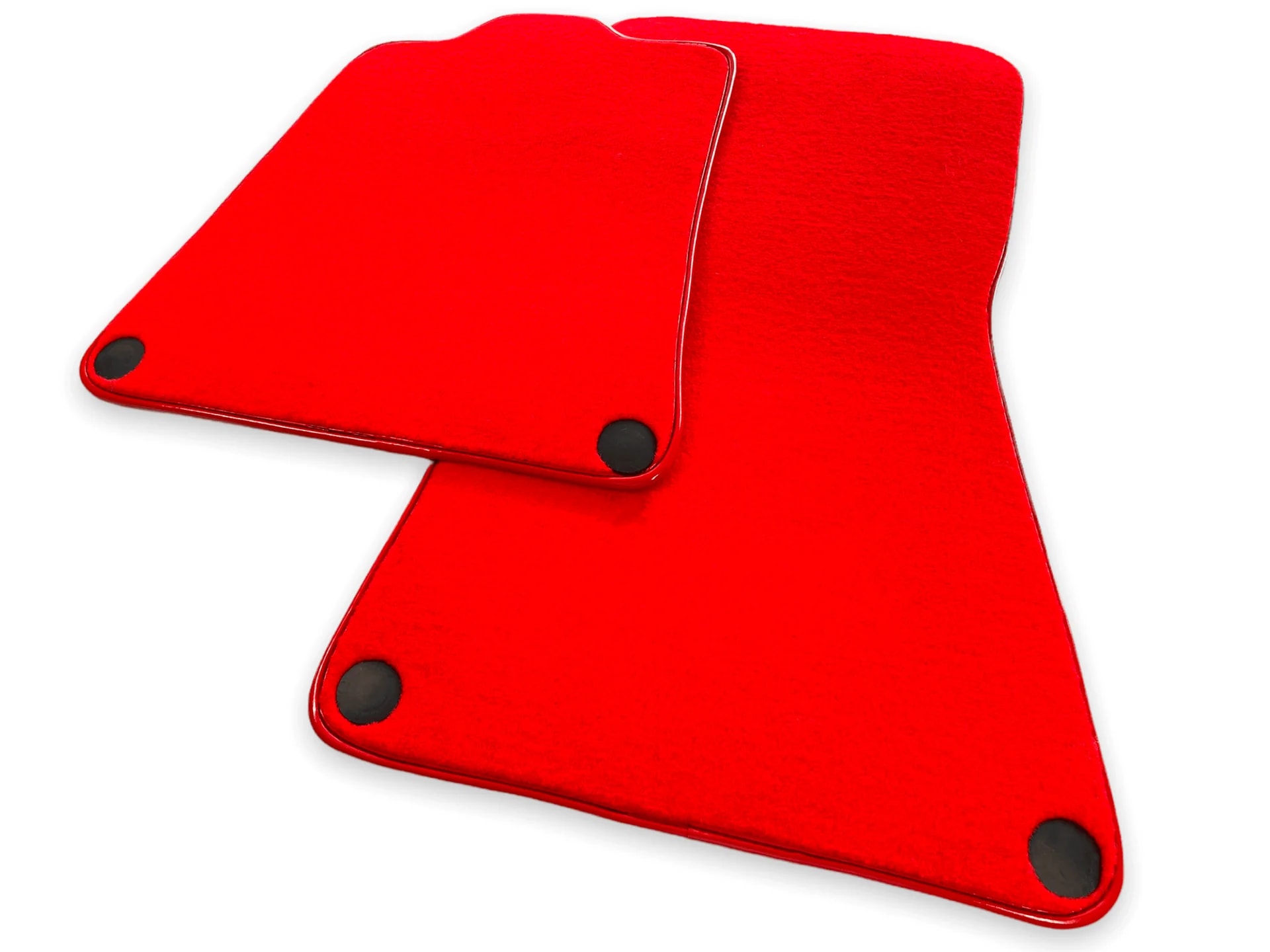 AutoWin red tailored carpet floor mats for McLaren MP4-12C